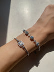 Aqua Blue Topaz Bracelets