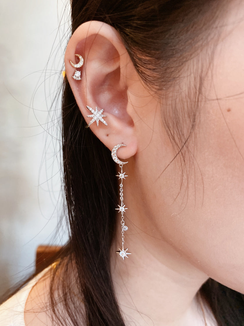 Star Ear Cuff Gold