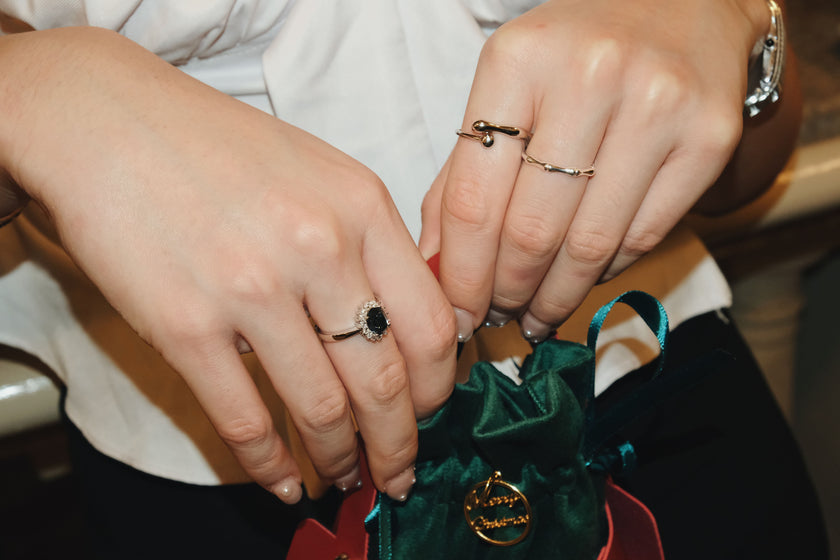 Heavy Wave Ring Rose Gold