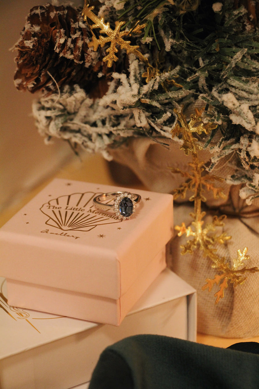 LIMITED EDITION: Pink Oval CZ Stone Ring