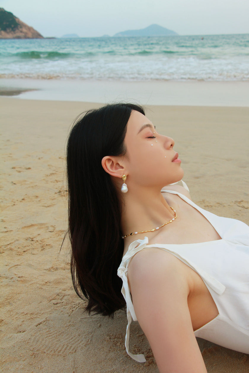 Sereia Gold Earrings