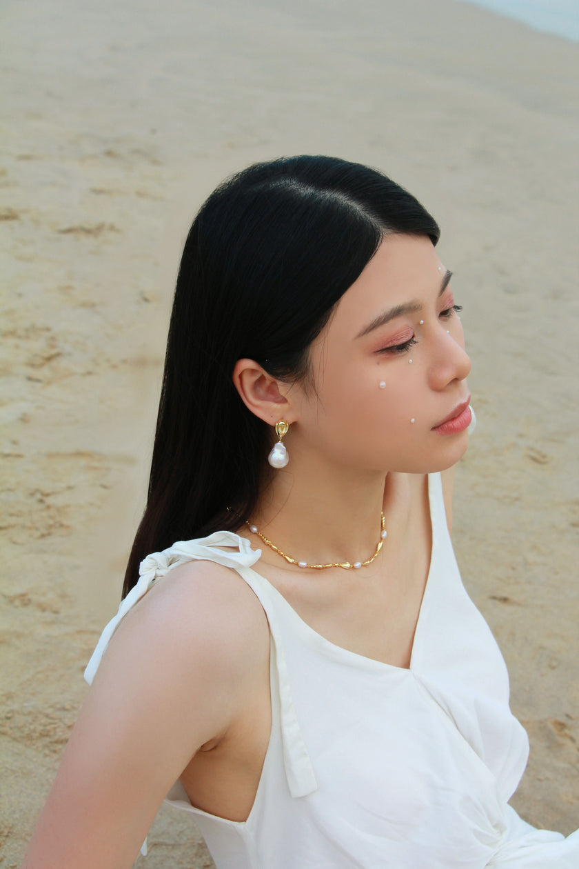 Sereia Gold Earrings