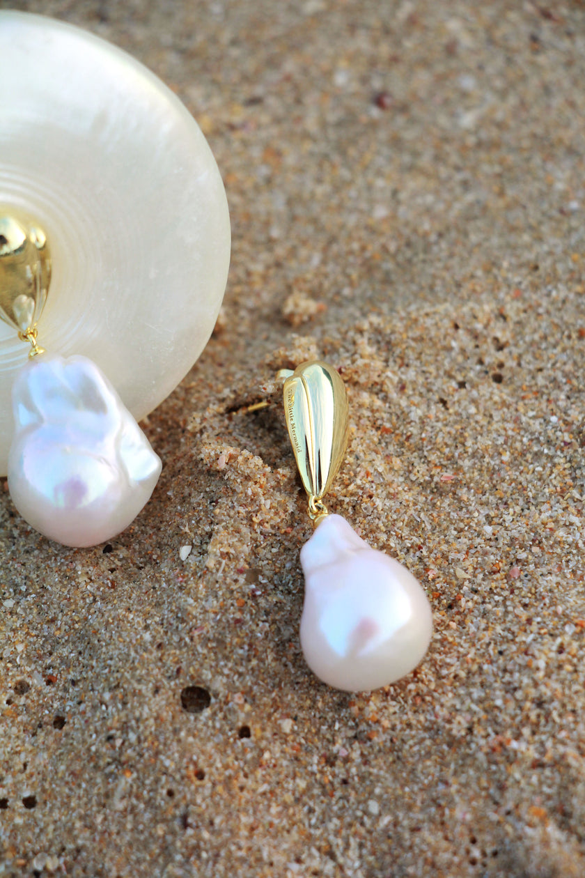 Sereia Gold Earrings
