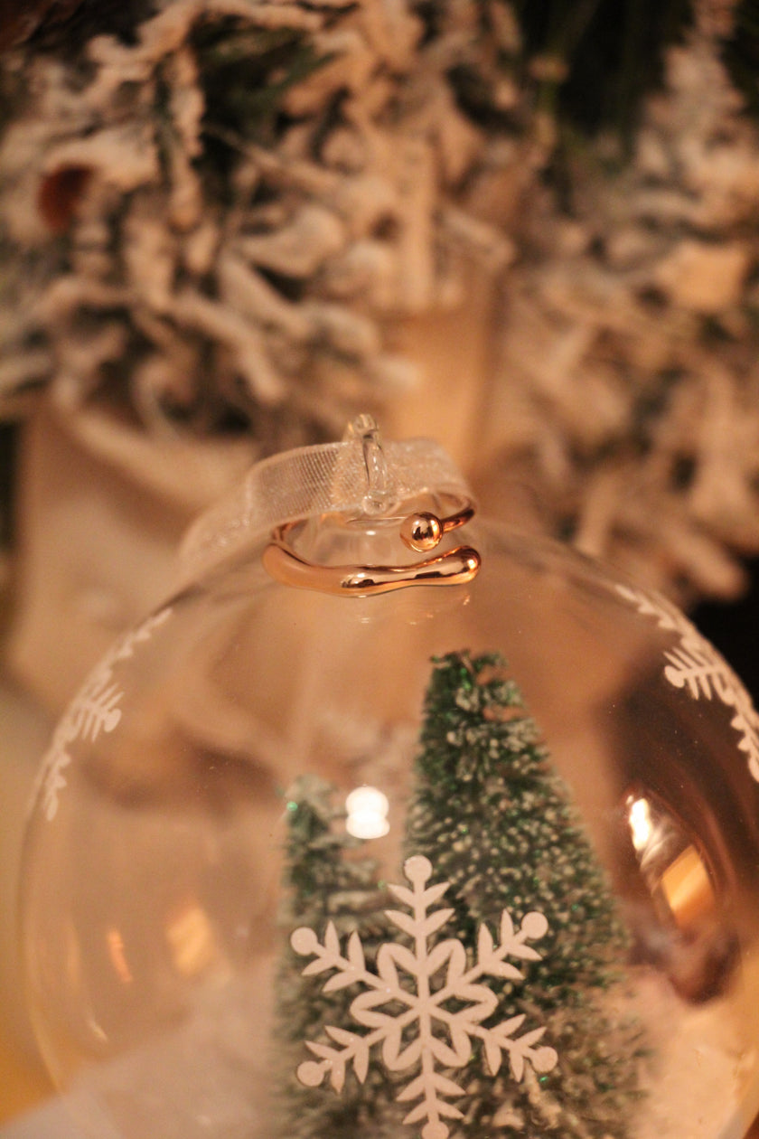 Heavy Wave Ring Rose Gold