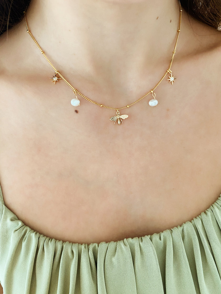 Honey Bee Necklace