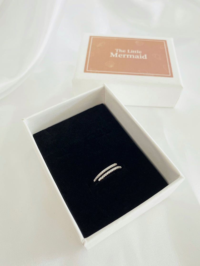 Lines of Sparkle Ring