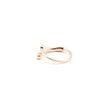 Heavy Wave Ring Rose Gold